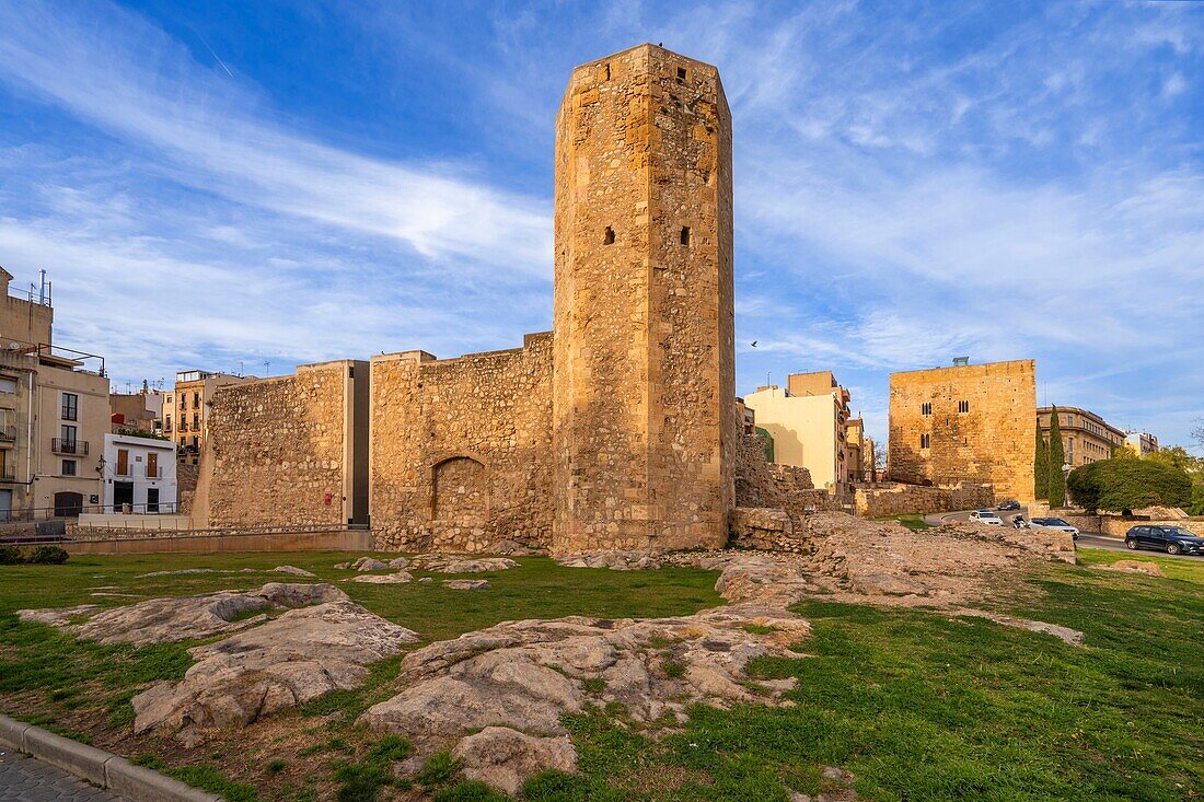 Roman circus, Roman tower, Tarraco, UNESCO, Tarragona, Catalonia, Spain