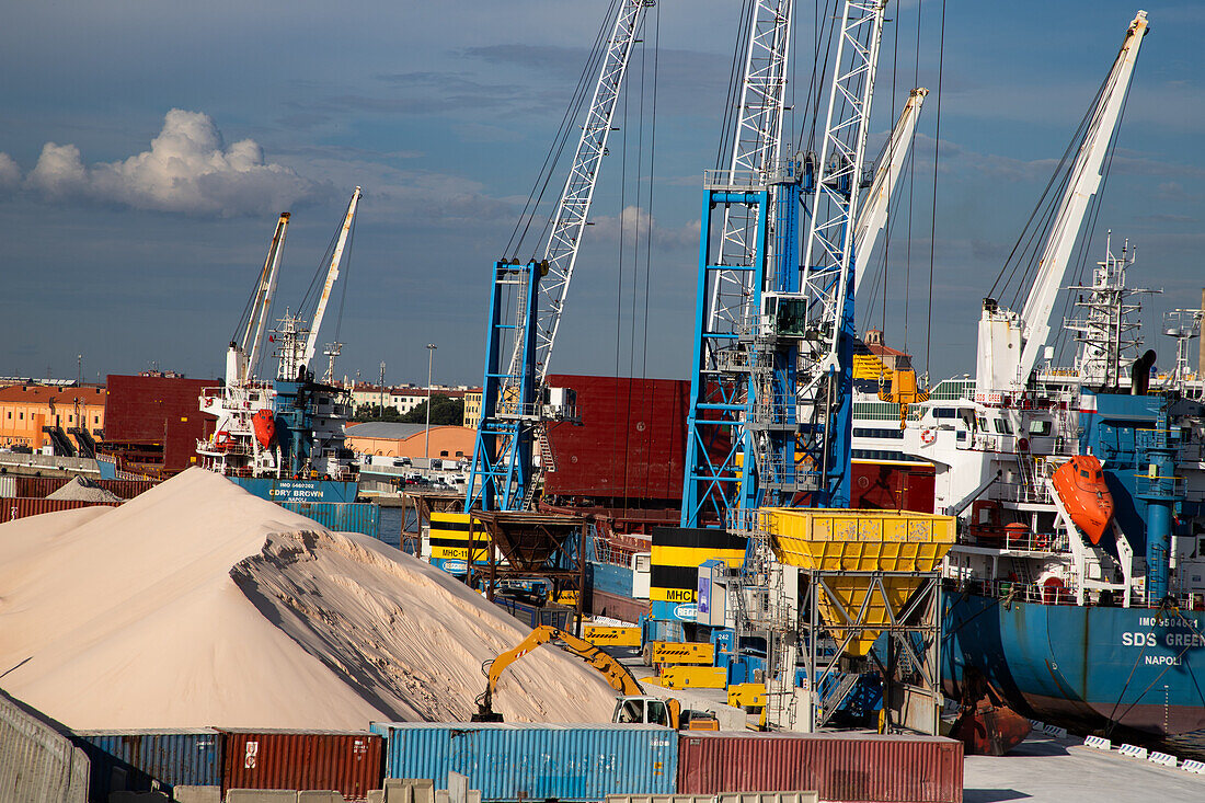 Hafen von Livorno (Leghorn), Livorno (Leghorn), Toskana, Italien