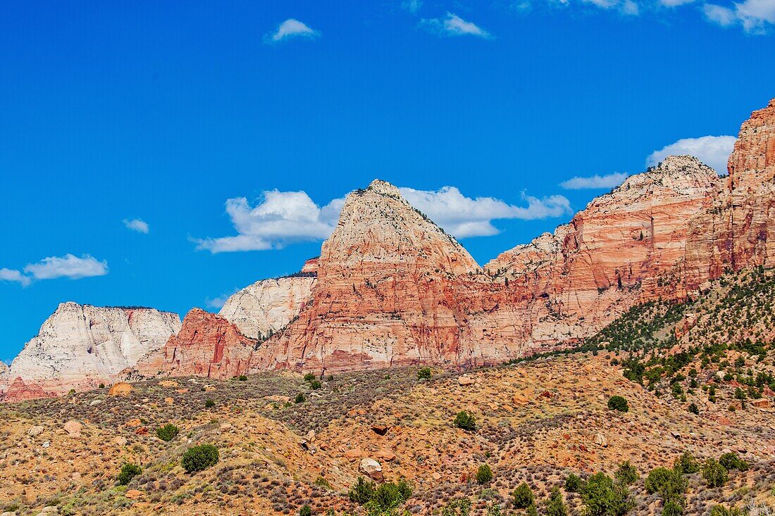 Watchman Mountain, 6545 ft, near Springdale, Utah, United States of America