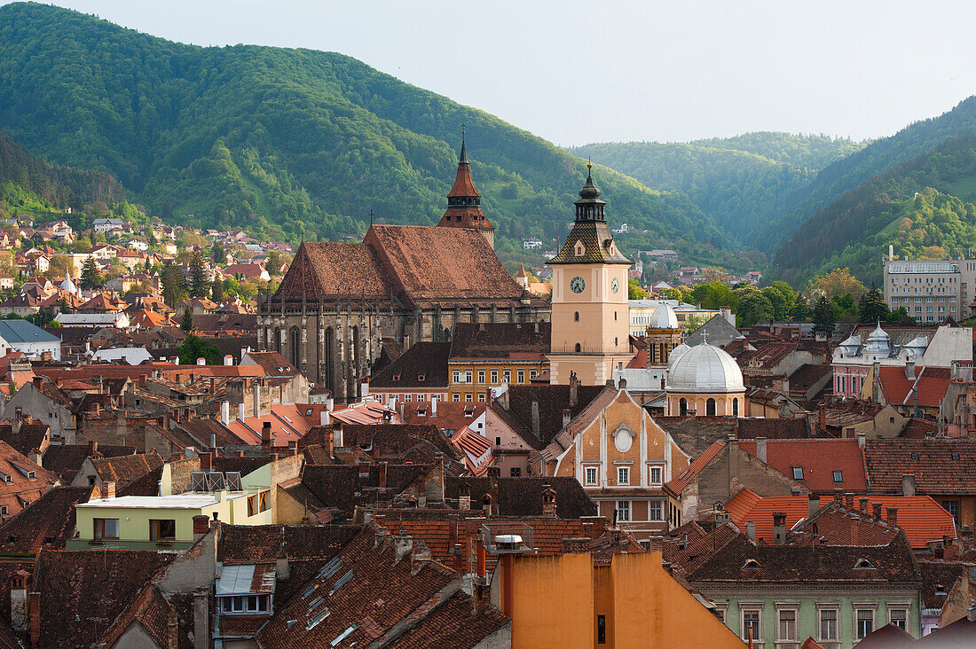 Historisches Stadtzentrum von Brasov, Transsilvanien, Rumänien