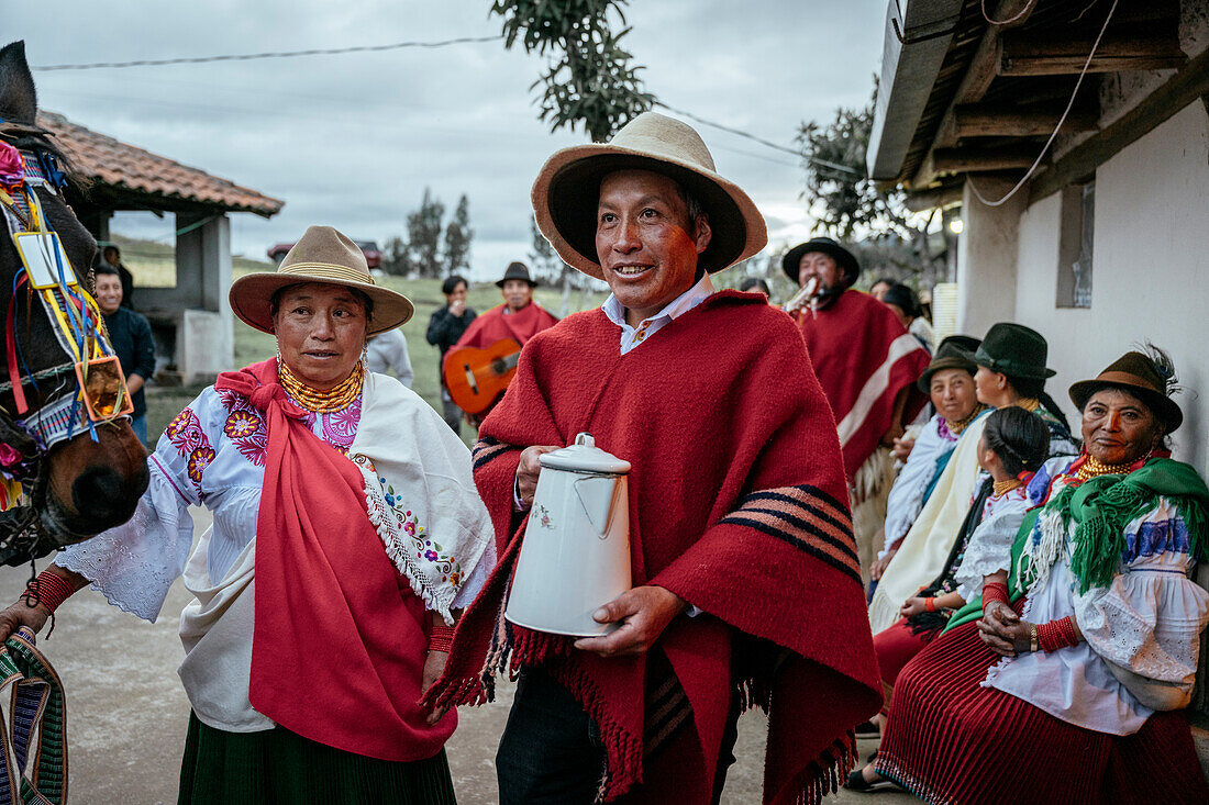 Festival of Light (Inti Raymi festival) Cochas Community, Angochagua Parochia, Imbabura Province, Ecuador