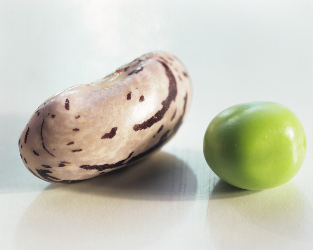 Borlotti bean and green pea