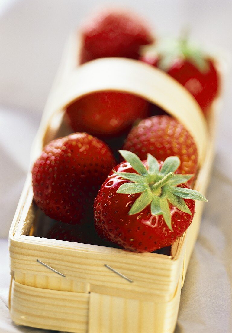 Strawberries in a Basket