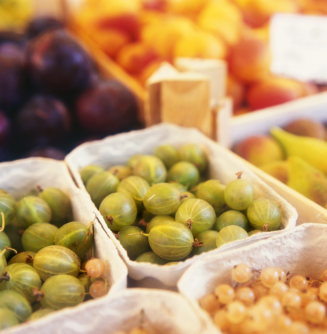 Gooseberries At The Market