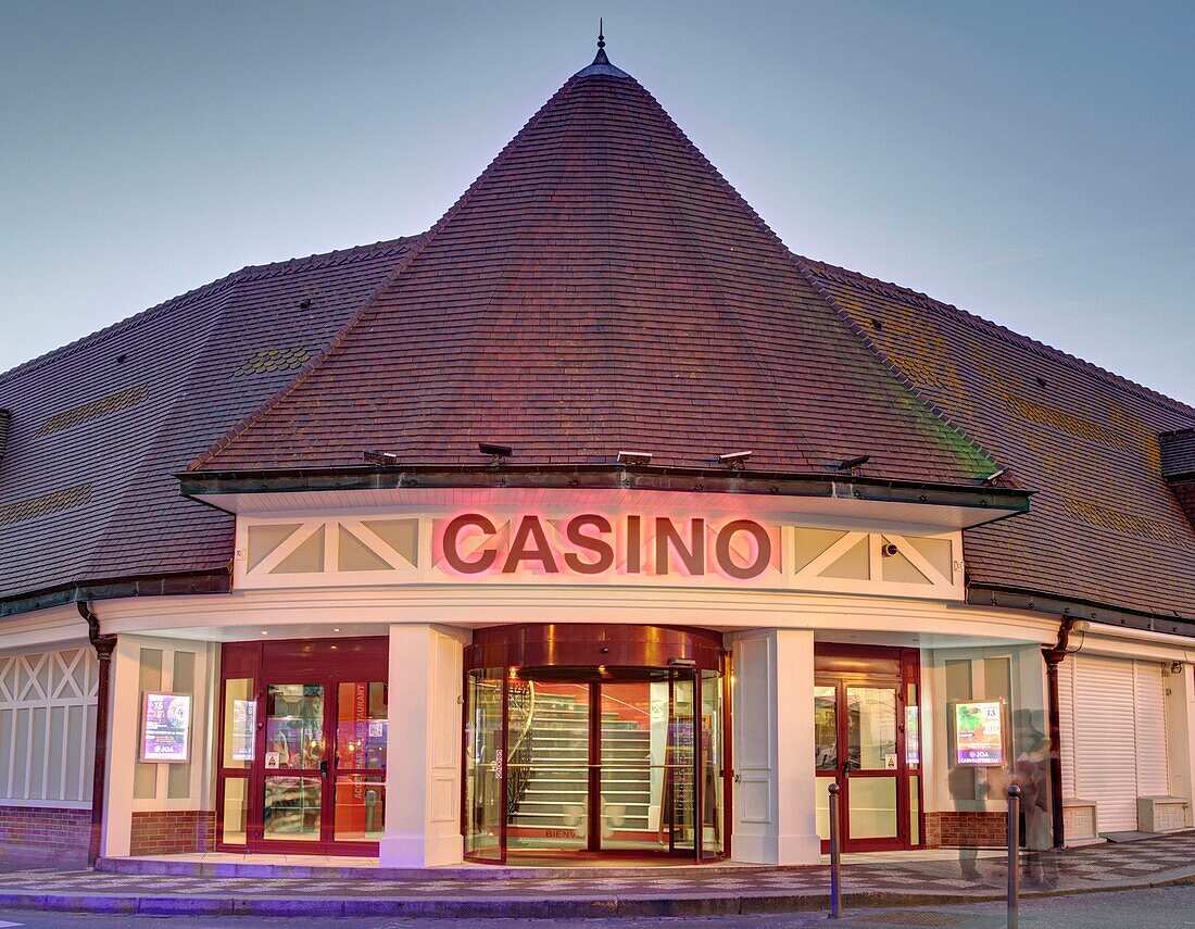 France, Seine Maritime, Etretat, Cote d'albatre, the Casino