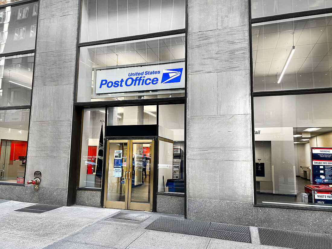 United States Post Office, West 51st Street, New York City, New York, USA