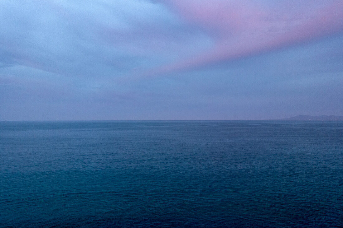 Sea and sky at sunset, Yelapa, Jalisco, Mexico