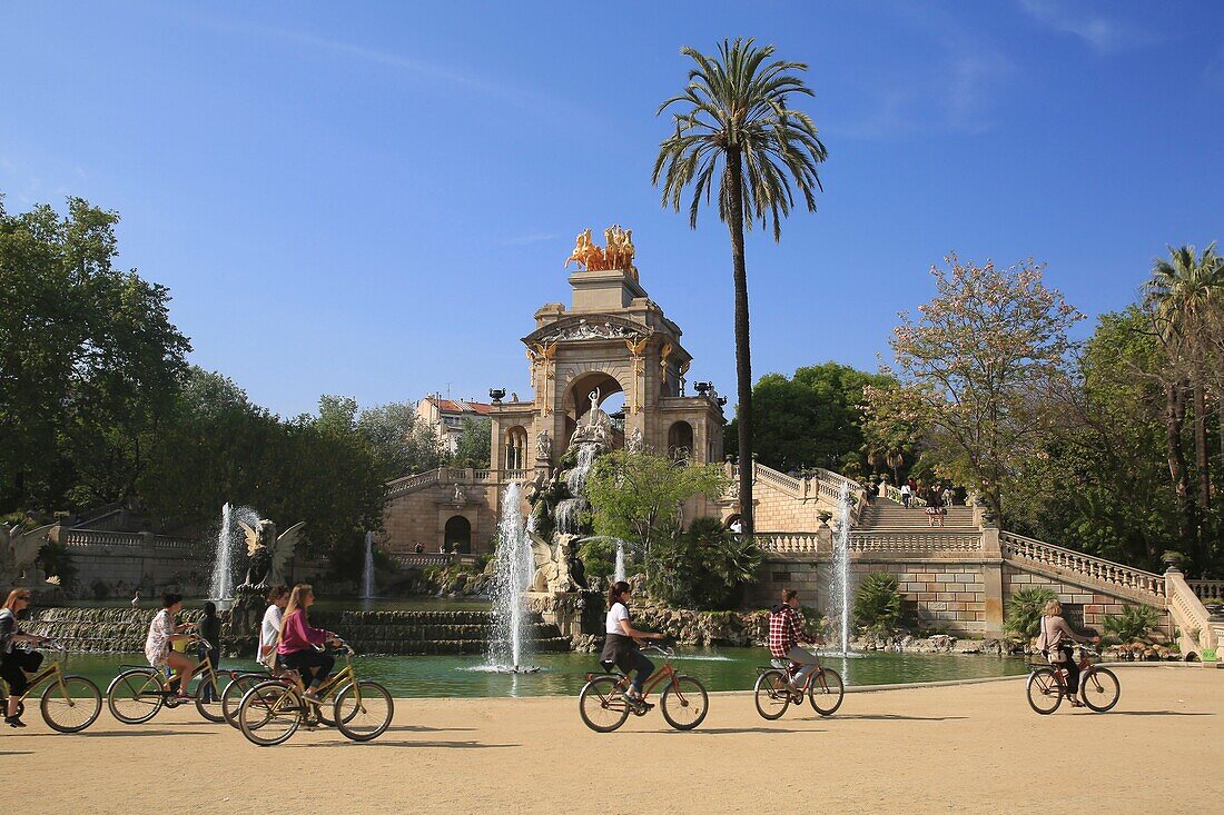 Spain, Catalonia, Barcelona, & 200b; & 200b;La Ribera, Ciutadella Park, park founded by Josep Fontseré for the World Fair of 1888