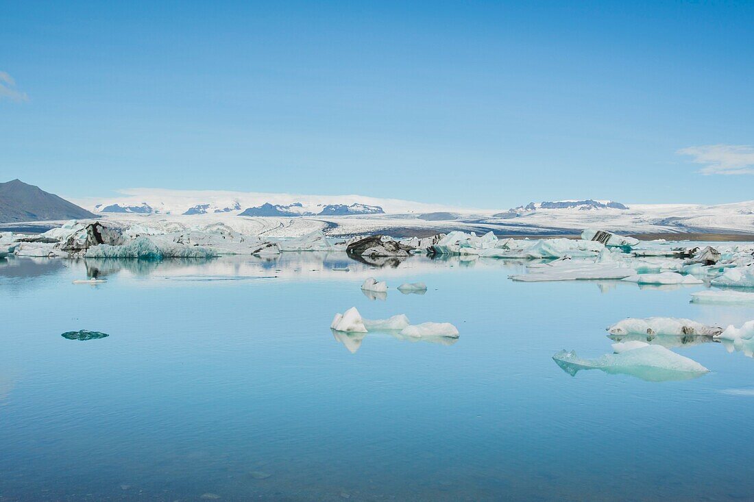 Iceland, Southern Region, Jokulsarlon glacier