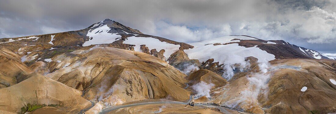 Iceland, Southern Region, Kerlingarfjöll, landscape