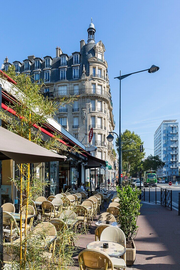 Frankreich, Hauts de Seine, Clichy, Boulevard Victor Hugo