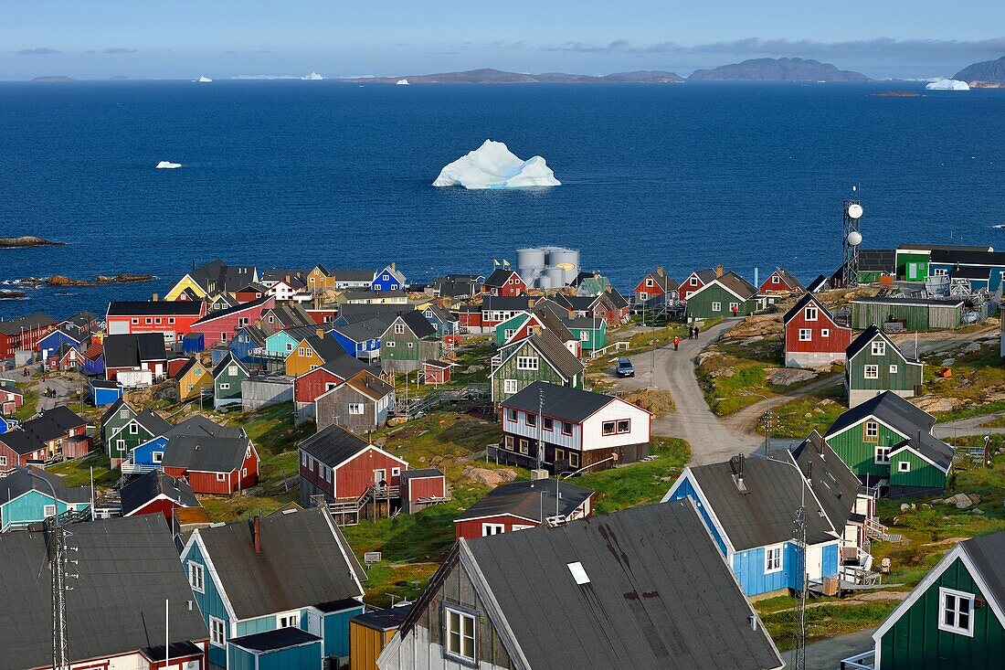 Grönland, Westküste, Baffin Bay, die Stadt Upernavik