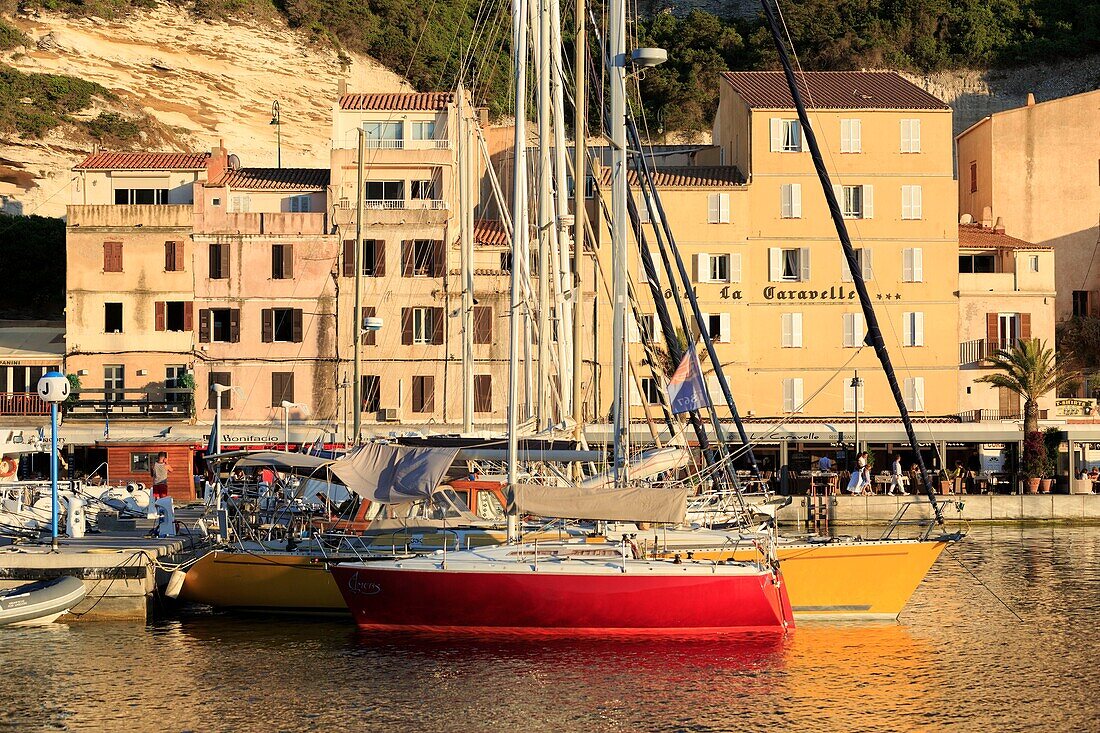 France, Corse du Sud, Freto, Bonifacio, the port