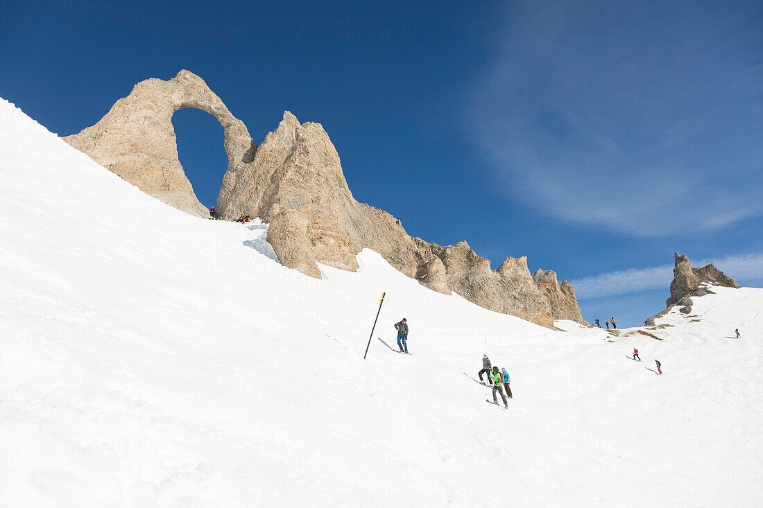 Frankreich, Savoie, Vanoise-Massiv, Aiguille Percee (2748m)