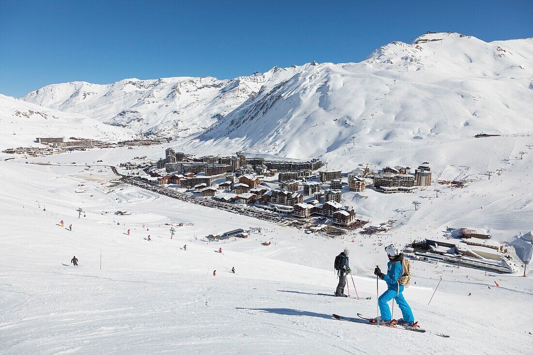 Frankreich, Savoyen, Vanoise-Massiv, Tignes, Val Claret auf 2127 Meter