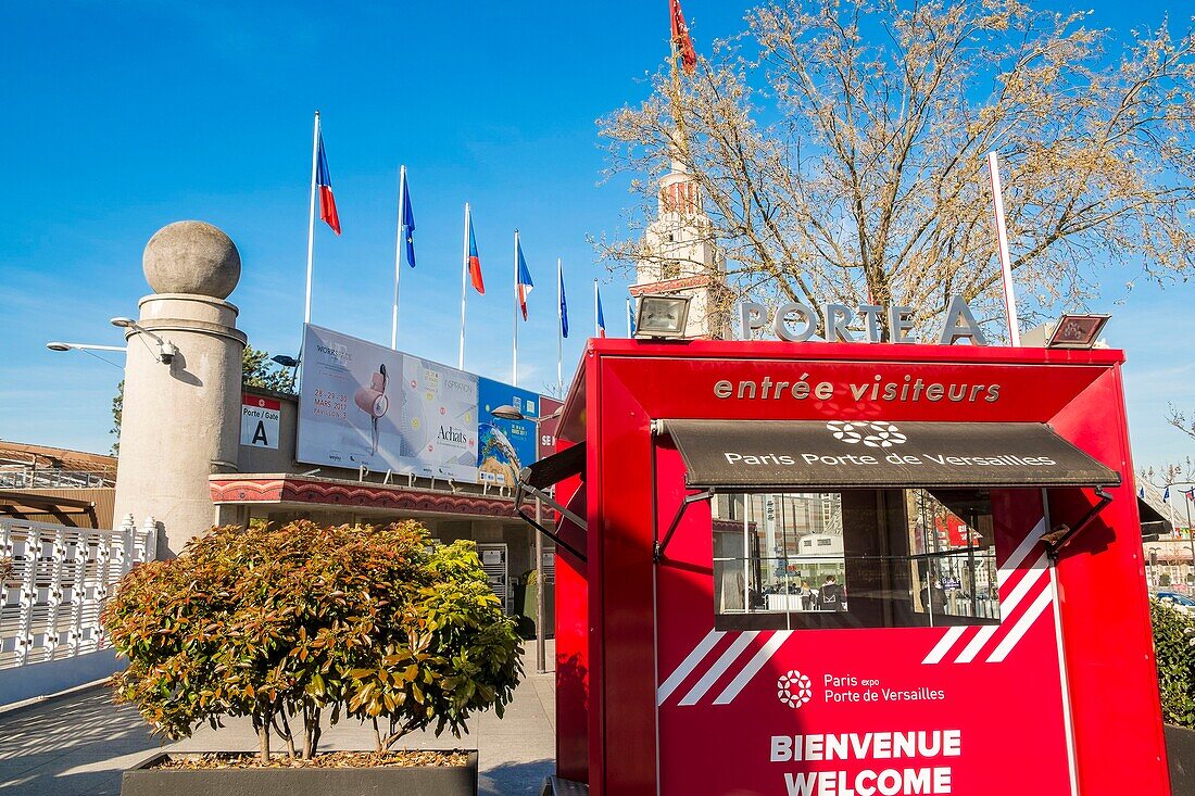 France, Paris, Porte de Versailles, the Paris-Expo Exhibition Center