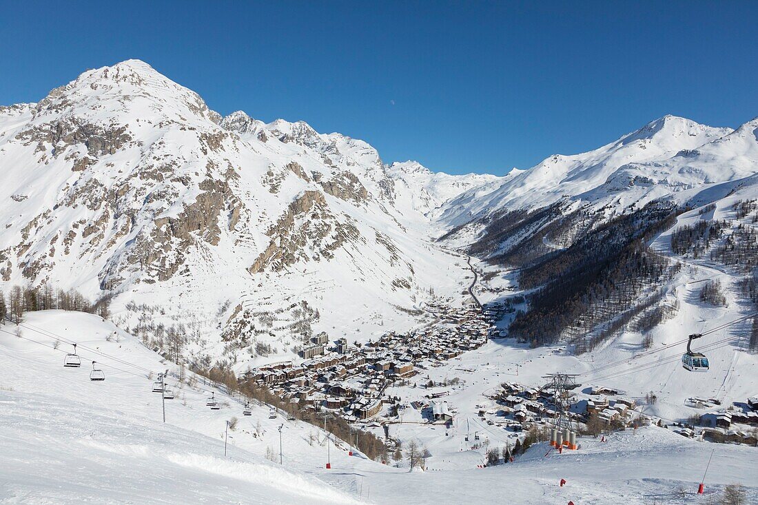 Frankreich, Savoyen, Val d'Isere, Haute-Tarentaise, Massiv der Vanoise