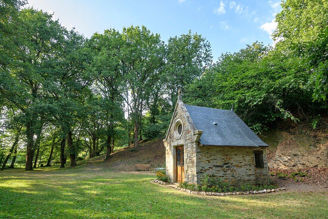 Frankreich, Ille et Vilaine, La Chapelle-de-Brain, Kapelle Sainte-Mélaine