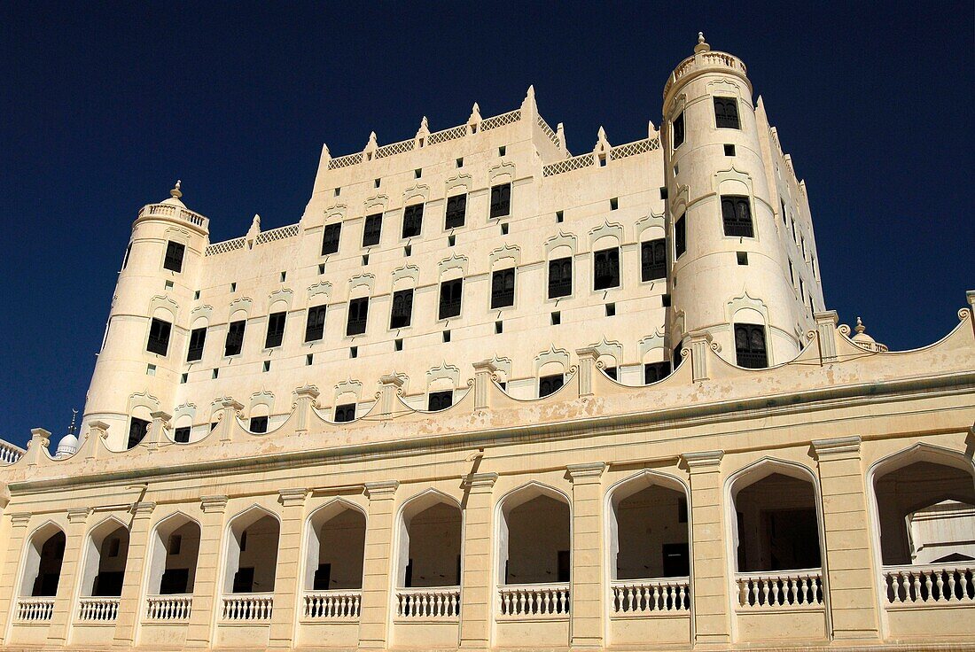 Jemen, Gouvernement Hadhramaut, Seyoun, Sultan-Al-Kathiri-Palast