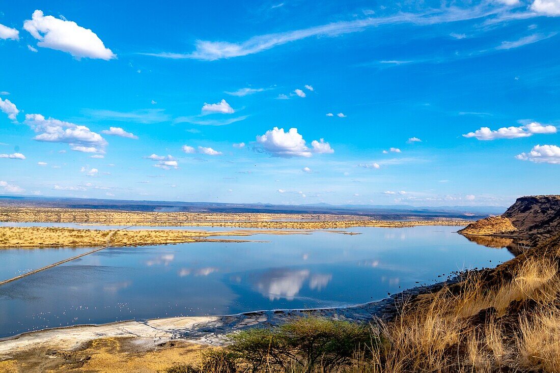 Kenya, lake Magadi, Rift valley