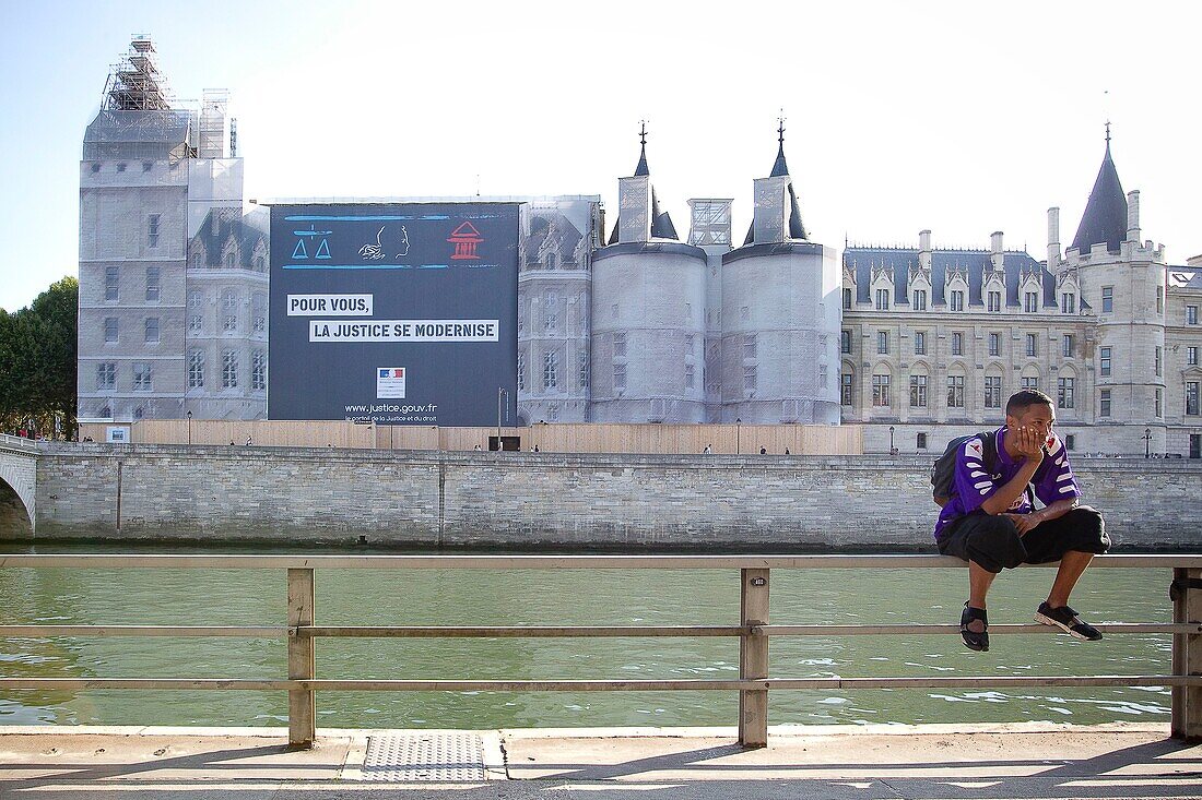 Frankreich, Paris, Welterbe der UNESCO, Ile de la Cite, Palais de Justice (Justizpalast), Conciergerie