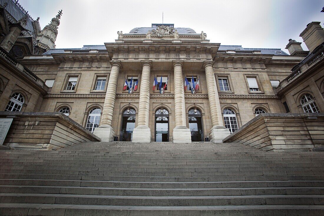 Frankreich, Paris, von der UNESCO zum Weltkulturerbe erklärt, Ile de la Cite, Palais de Justice (Gerichtssaal)