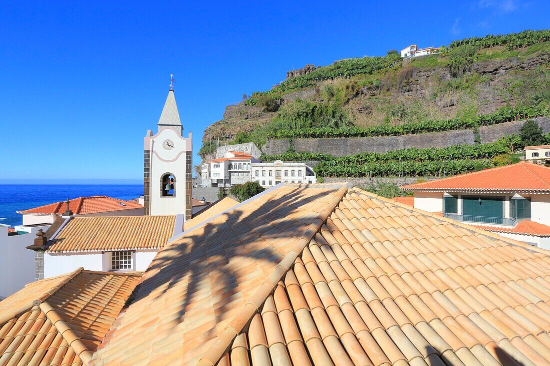 Portugal, Madeira Island, Ponta do Sol, Church of Our Lady of Light (Nossa Senhora da Luz) dating from the 15th century