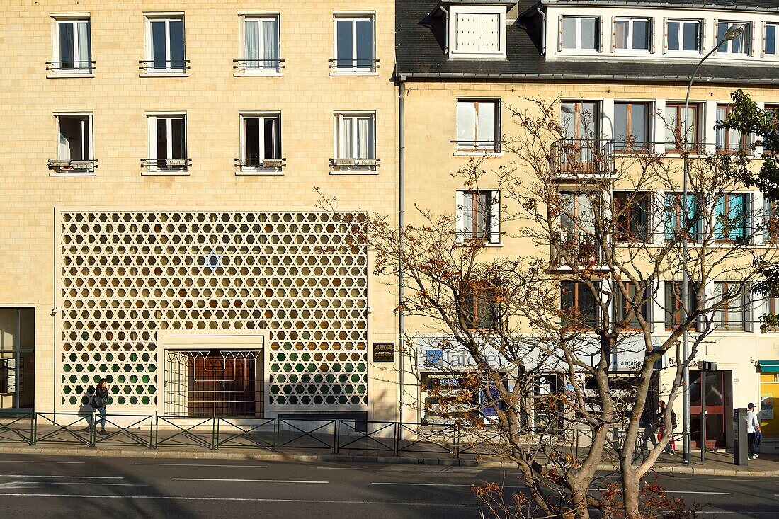 Frankreich, Calvados, Caen, die Synagoge