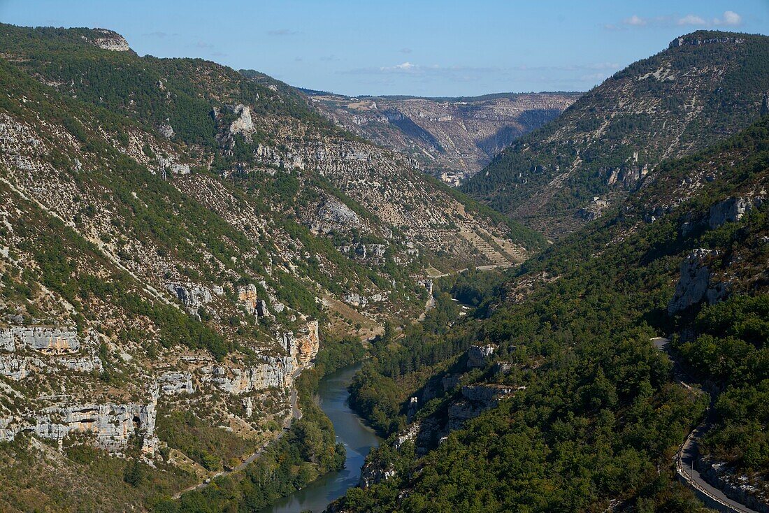 France, Lozere, La Malene, Cevennes National Park, Gorges du Tarn