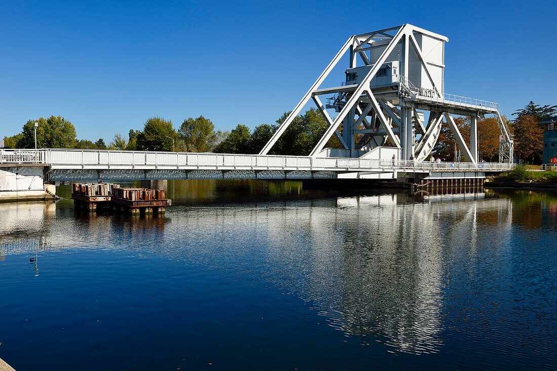 France, Calvados, bridge of Ranville Benouville, Pegasus Bridge (World War II)