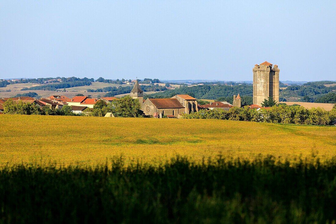 France, Gers, Bassoues, the Dungeon