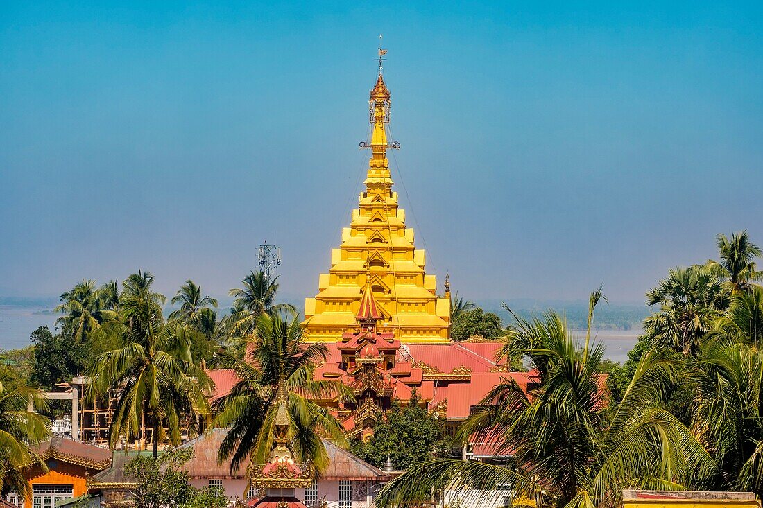 Myanmar (Burma), Staat Mon, Mawlamyine (Moulmein), Mahamuni-Pagode