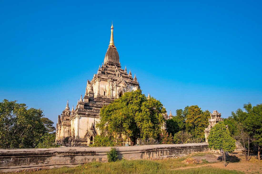 Myanmar (Burma), Mandalay region, Bagan listed as World Heritage by UNESCO Buddhist archaeological site, Thatbyinnyu temple