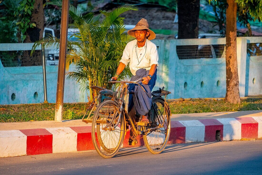 Myanmar (Burma), Mon State, along the road n ° 8, towards the Rocher d'Or