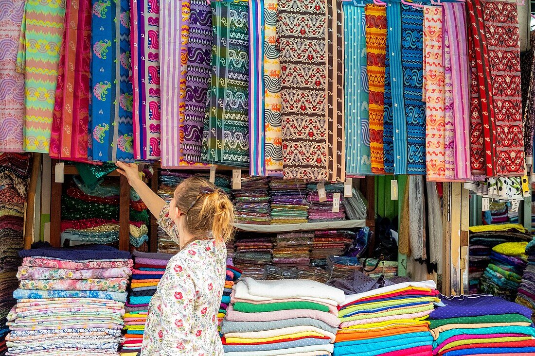 Myanmar (Burma), Yangon, Bogyoke-Markt