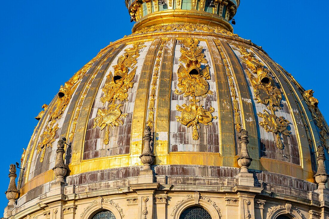 France, Paris, the Dome of the Invalides