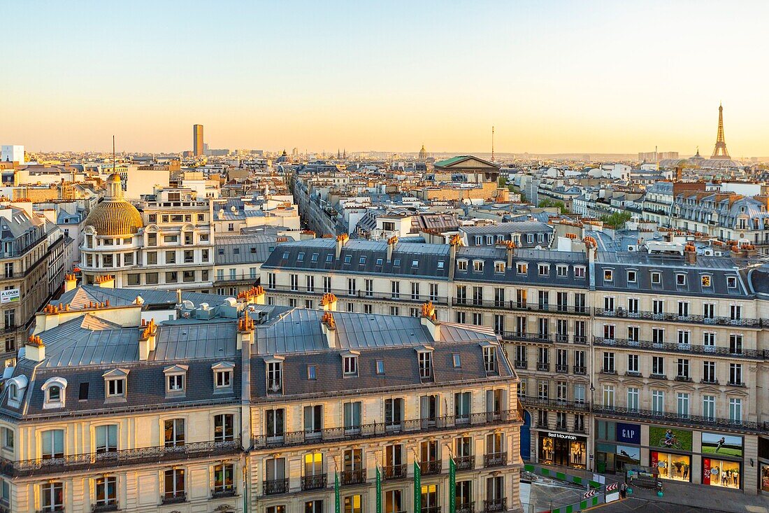 France, Paris, general view of Paris