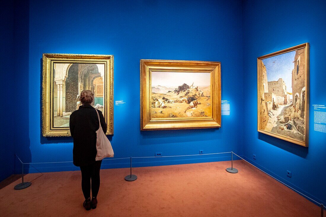 France, Paris, the Marmottan Monet Museum, exhibition: the Orient des Peintres, from dream to light , from 03/07 to 07/21/2019