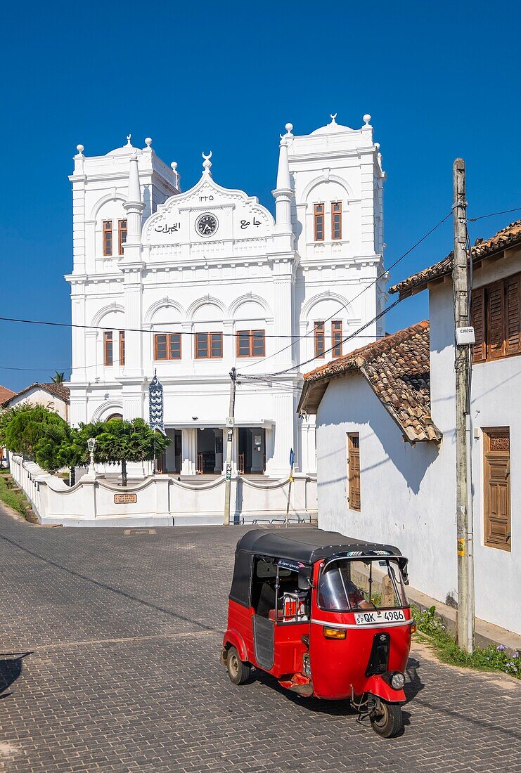 Sri Lanka, Südprovinz, Galle, Galle Fort oder Dutch Fort, von der UNESCO zum Weltkulturerbe erklärt, Meeran Jumma Moschee