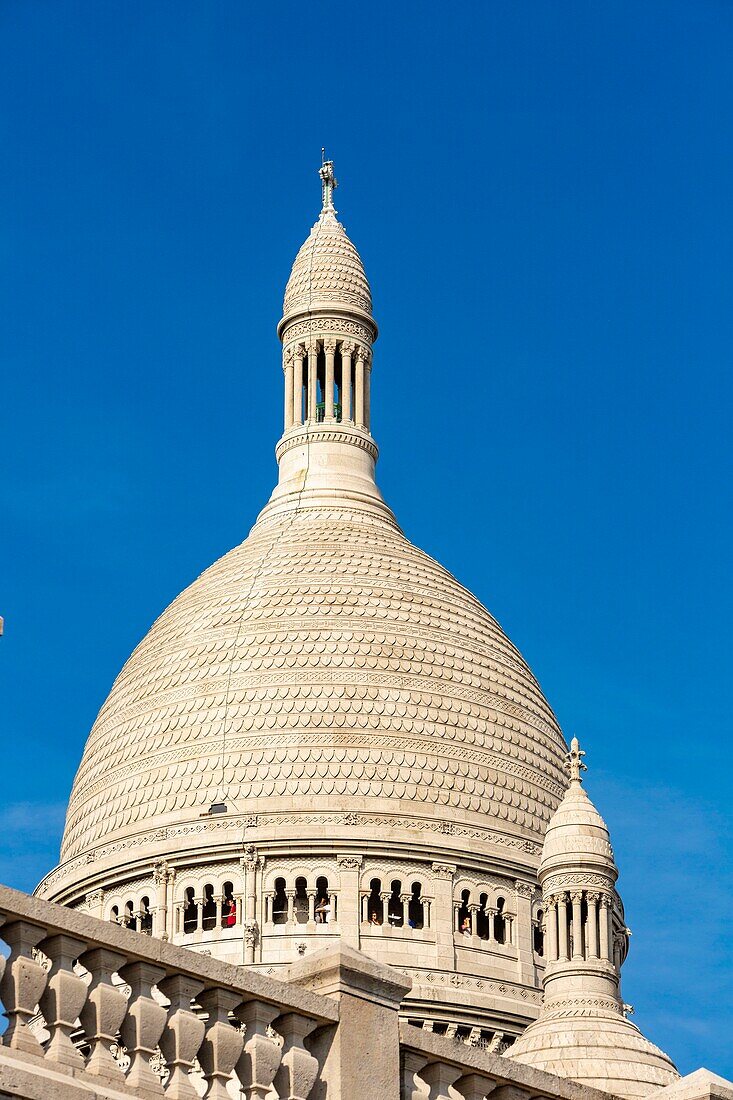 France, Paris, the dome of the Sacred Heart