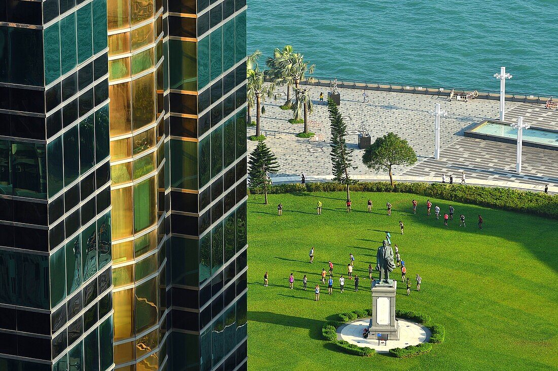 Volksrepublik China (Sonderverwaltungszone), Hongkong Island, Central, Sun-Yat-Sen-Denkmal