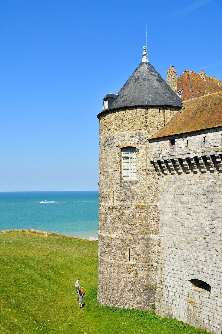 Frankreich, Seine Maritime, Pays de Caux, Cote d'Albatre (Alabasterküste), Dieppe, Schlossmuseum