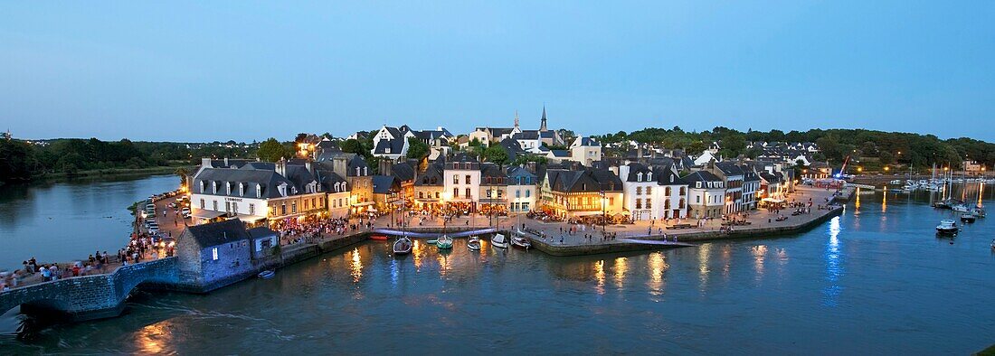 France, Morbihan, Auray, Gulf of Morbihan, harbour of Saint Goustan