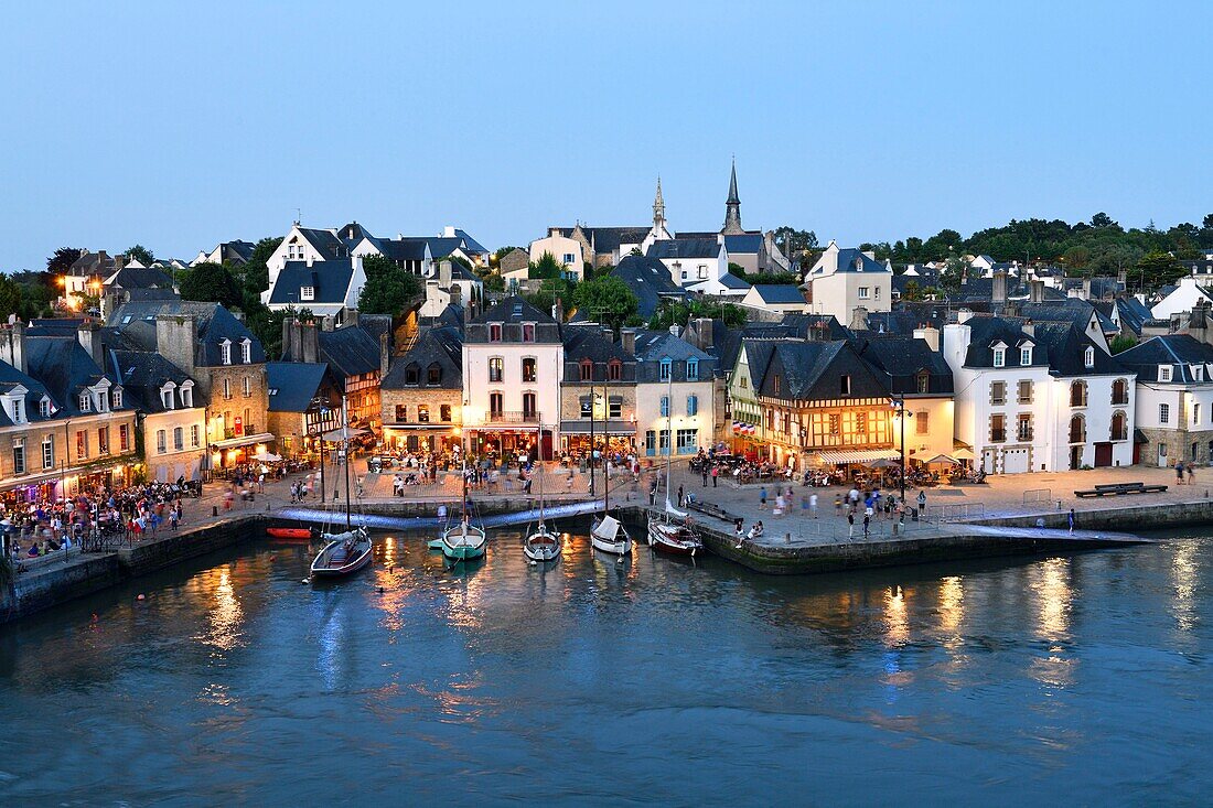 France, Morbihan, Auray, Gulf of Morbihan, harbour of Saint Goustan