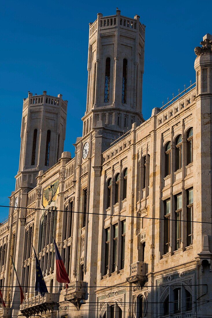 Italy, Sardinia, Cagliari, lower-city, Palazzo Civico