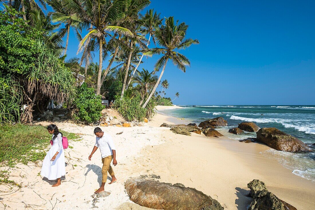 Sri Lanka, Southern province, Matara, Madiha beach