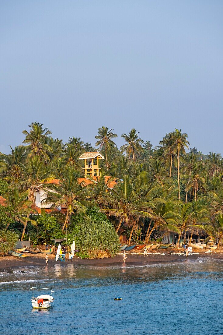 Sri Lanka, Southern province, Mirissa, Mirissa beach