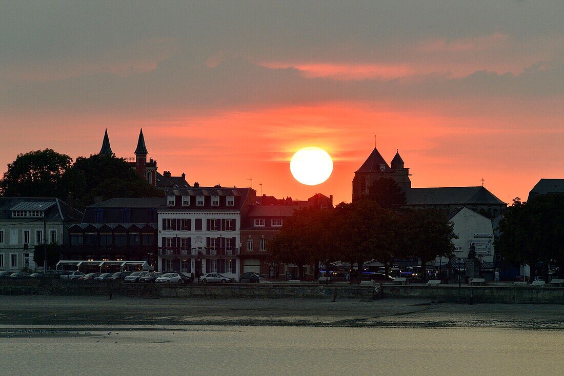 Frankreich, Somme, Somme-Bucht, Le Crotoy