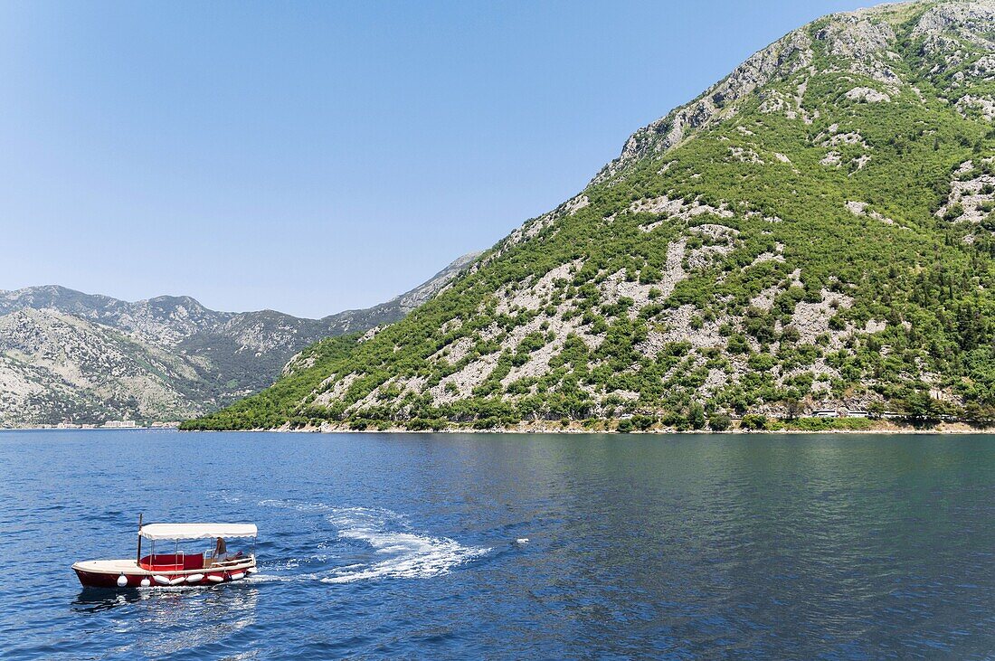 Montenegro, Kotor region, Bay of Kotor, town of Perast