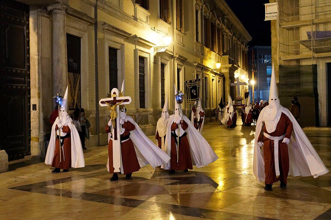 Spain, Aragon Region, Zaragoza Province, Zaragoza, Semana Santa (Holy Week) celebrations